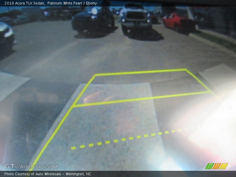 Platinum White Pearl / Ebony 2019 Acura TLX Sedan