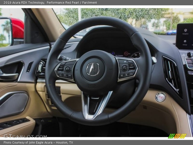 Performance Red Pearl / Parchment 2019 Acura RDX Technology