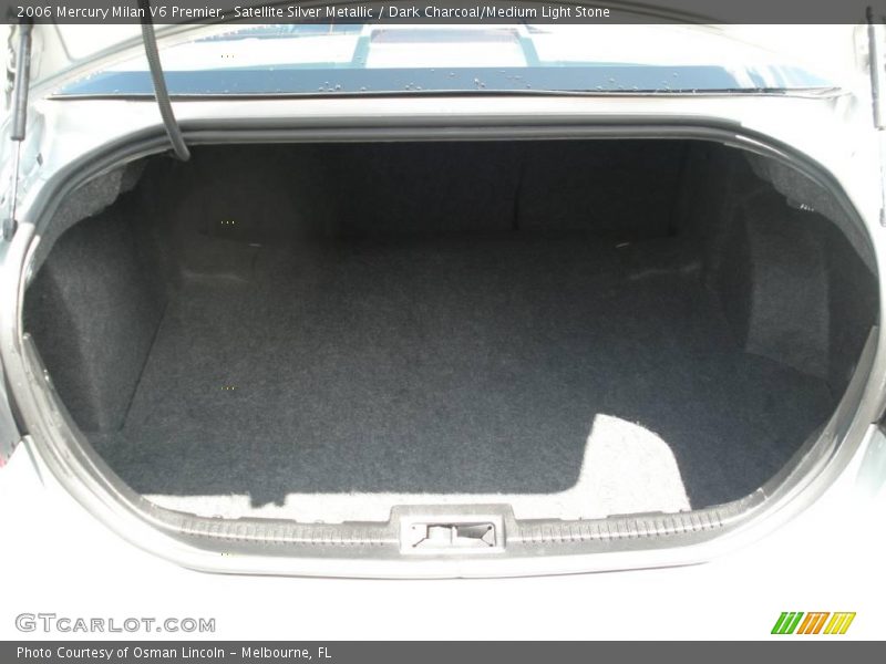 Satellite Silver Metallic / Dark Charcoal/Medium Light Stone 2006 Mercury Milan V6 Premier