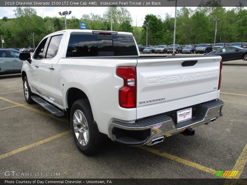 Iridescent Pearl Tricoat / Jet Black 2019 Chevrolet Silverado 1500 LTZ Crew Cab 4WD