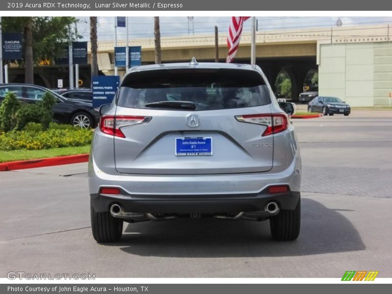 Lunar Silver Metallic / Espresso 2019 Acura RDX Technology