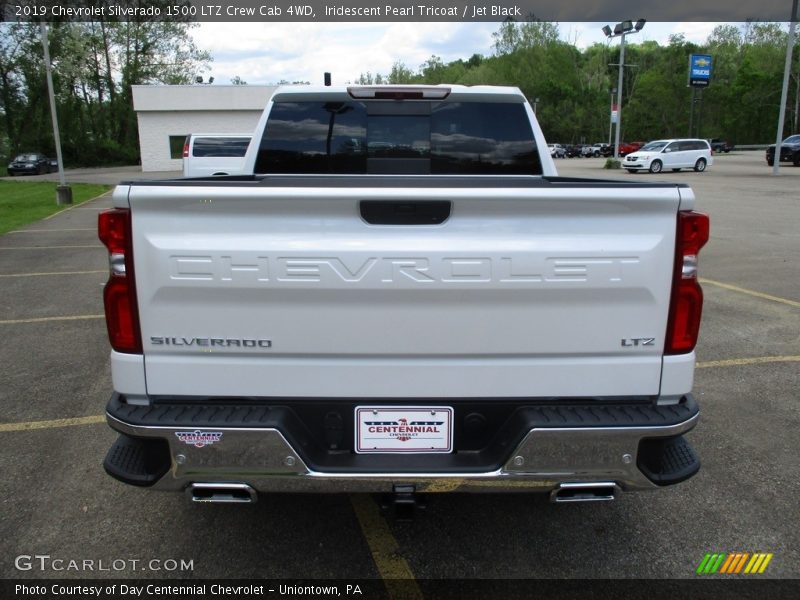 Iridescent Pearl Tricoat / Jet Black 2019 Chevrolet Silverado 1500 LTZ Crew Cab 4WD