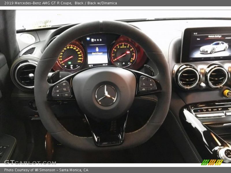 Black / Black w/Dinamica 2019 Mercedes-Benz AMG GT R Coupe