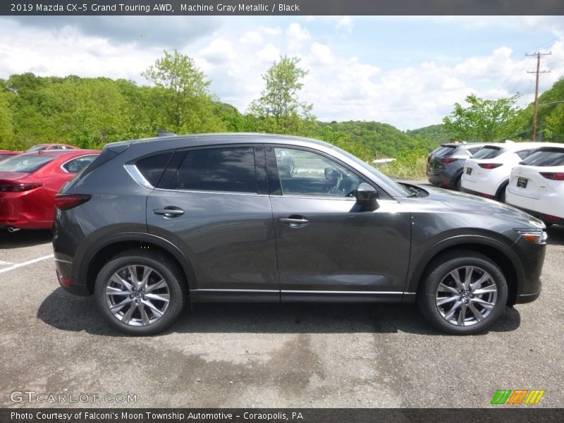 Machine Gray Metallic / Black 2019 Mazda CX-5 Grand Touring AWD