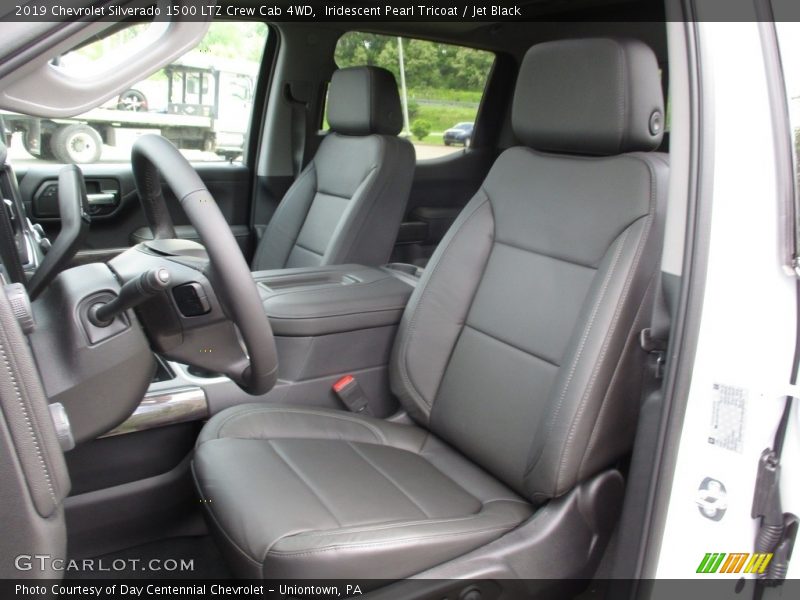 Iridescent Pearl Tricoat / Jet Black 2019 Chevrolet Silverado 1500 LTZ Crew Cab 4WD