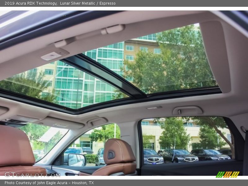 Lunar Silver Metallic / Espresso 2019 Acura RDX Technology