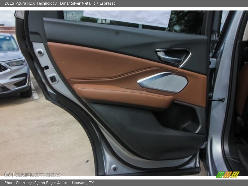 Lunar Silver Metallic / Espresso 2019 Acura RDX Technology