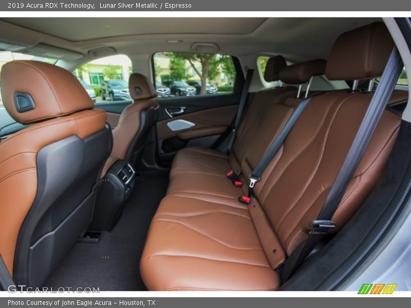 Lunar Silver Metallic / Espresso 2019 Acura RDX Technology