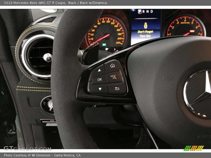  2019 AMG GT R Coupe Steering Wheel
