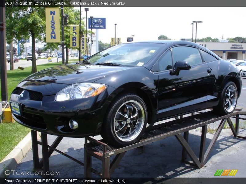 Kalapana Black / Medium Gray 2007 Mitsubishi Eclipse GT Coupe