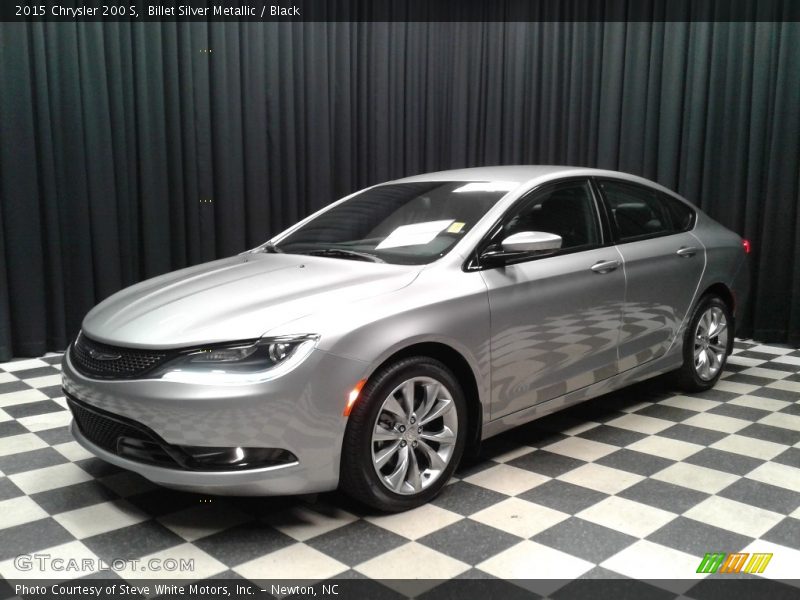 Billet Silver Metallic / Black 2015 Chrysler 200 S