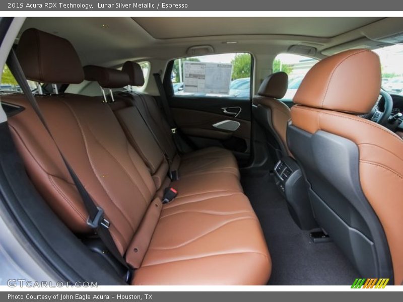 Lunar Silver Metallic / Espresso 2019 Acura RDX Technology