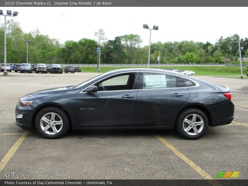 Shadow Gray Metallic / Jet Black 2019 Chevrolet Malibu LS