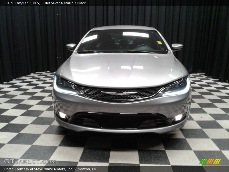 Billet Silver Metallic / Black 2015 Chrysler 200 S