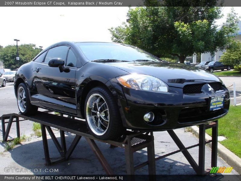 Kalapana Black / Medium Gray 2007 Mitsubishi Eclipse GT Coupe