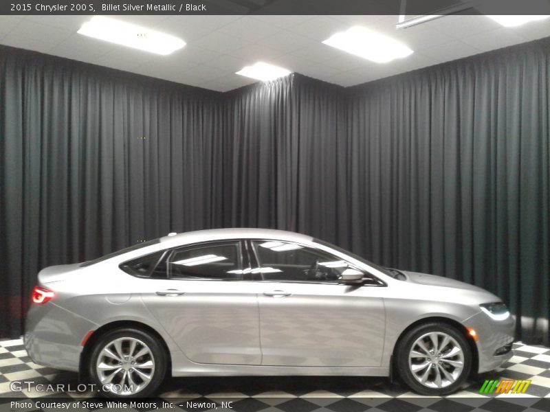 Billet Silver Metallic / Black 2015 Chrysler 200 S