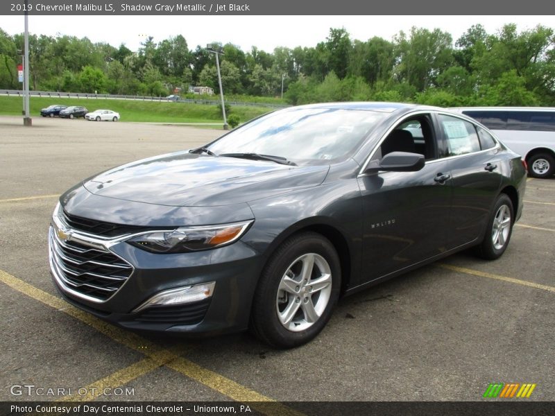Shadow Gray Metallic / Jet Black 2019 Chevrolet Malibu LS