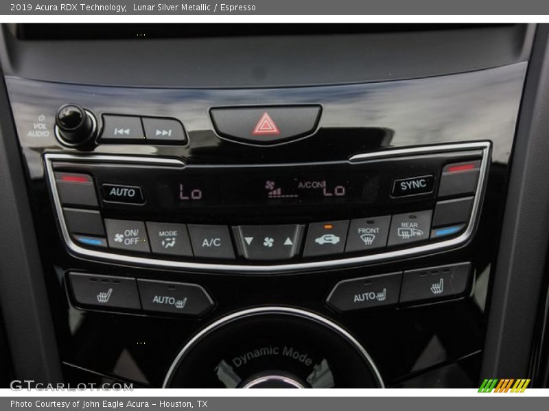 Lunar Silver Metallic / Espresso 2019 Acura RDX Technology