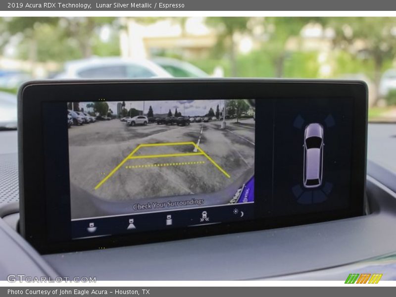 Lunar Silver Metallic / Espresso 2019 Acura RDX Technology