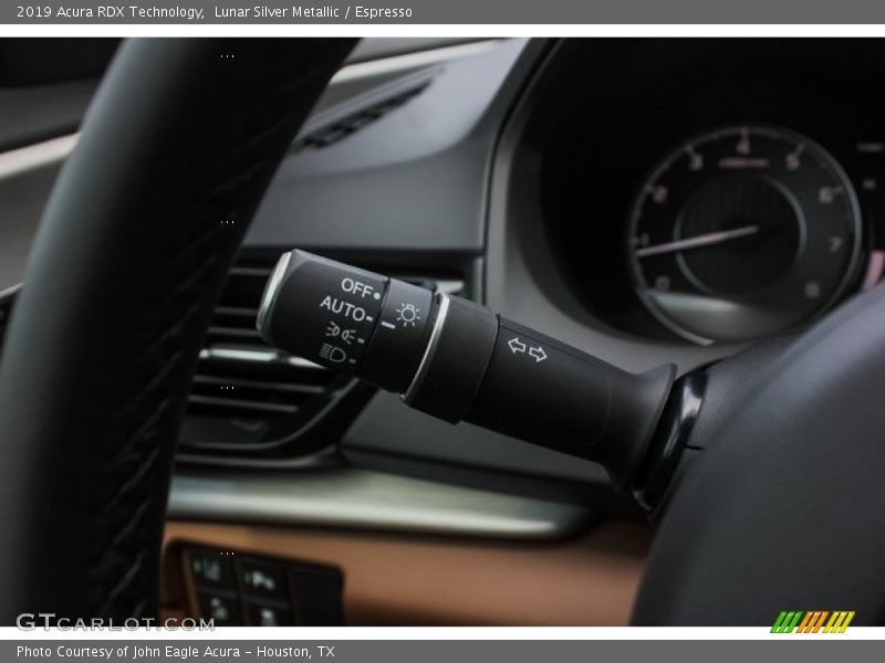 Lunar Silver Metallic / Espresso 2019 Acura RDX Technology