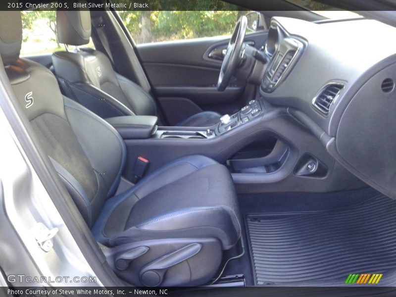 Billet Silver Metallic / Black 2015 Chrysler 200 S