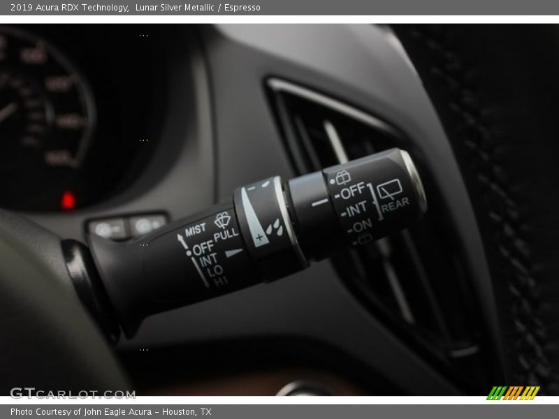 Lunar Silver Metallic / Espresso 2019 Acura RDX Technology