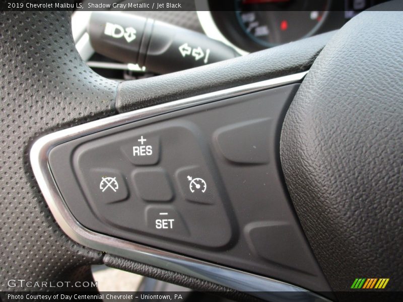 Shadow Gray Metallic / Jet Black 2019 Chevrolet Malibu LS