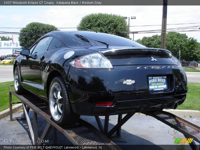 Kalapana Black / Medium Gray 2007 Mitsubishi Eclipse GT Coupe