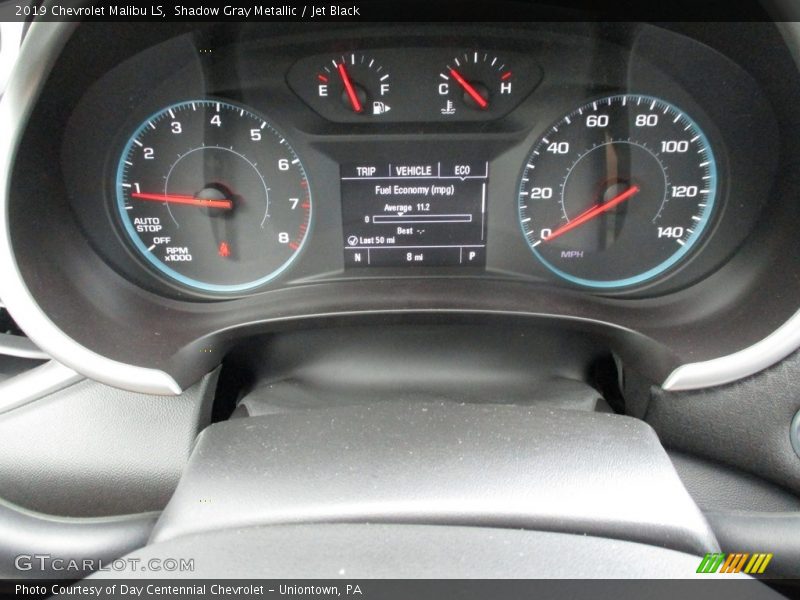 Shadow Gray Metallic / Jet Black 2019 Chevrolet Malibu LS