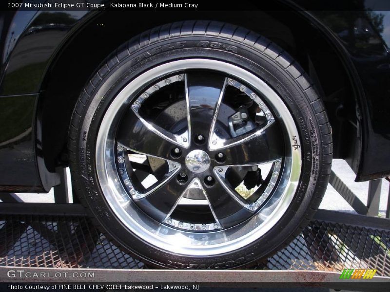 Kalapana Black / Medium Gray 2007 Mitsubishi Eclipse GT Coupe