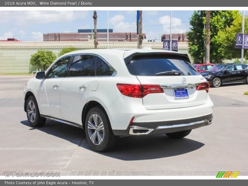 White Diamond Pearl / Ebony 2019 Acura MDX