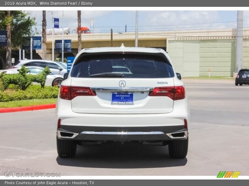 White Diamond Pearl / Ebony 2019 Acura MDX