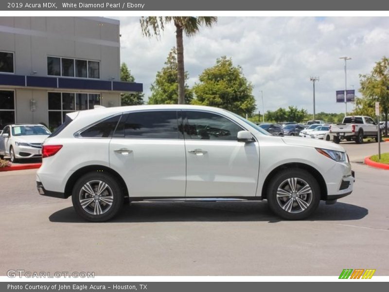 White Diamond Pearl / Ebony 2019 Acura MDX