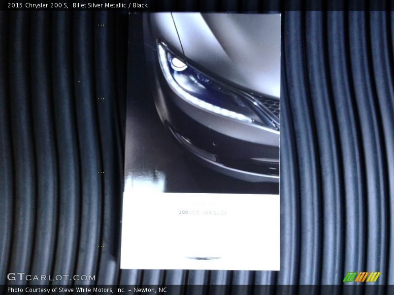 Billet Silver Metallic / Black 2015 Chrysler 200 S