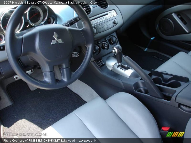 Kalapana Black / Medium Gray 2007 Mitsubishi Eclipse GT Coupe