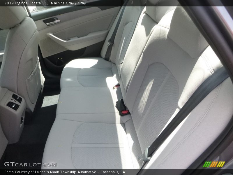Machine Gray / Gray 2019 Hyundai Sonata SEL