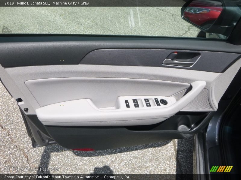 Machine Gray / Gray 2019 Hyundai Sonata SEL