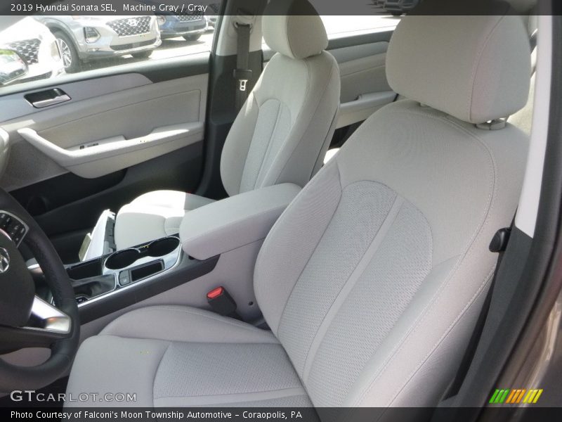 Machine Gray / Gray 2019 Hyundai Sonata SEL