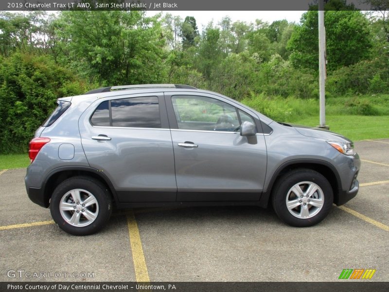 Satin Steel Metallic / Jet Black 2019 Chevrolet Trax LT AWD