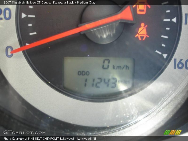 Kalapana Black / Medium Gray 2007 Mitsubishi Eclipse GT Coupe
