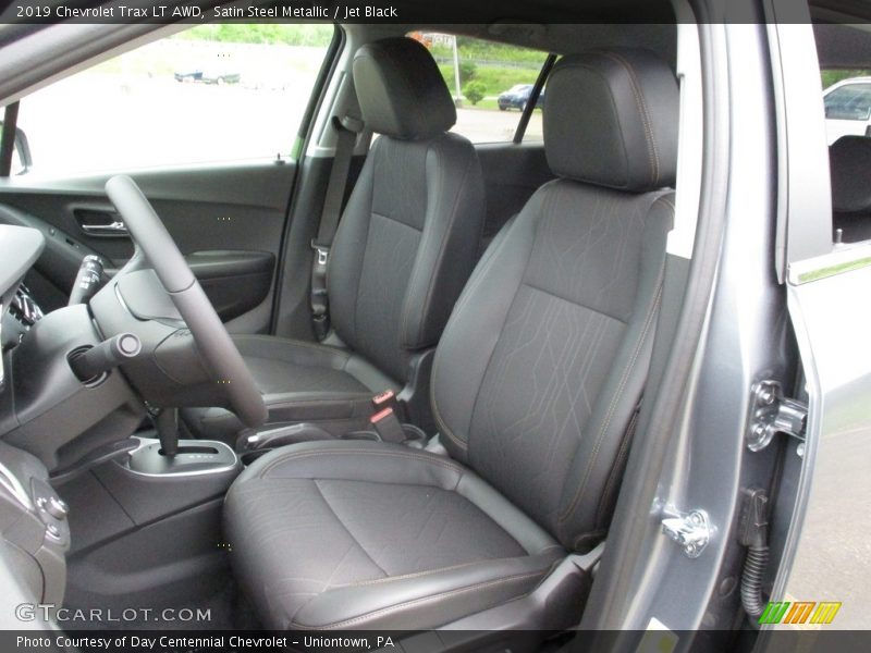 Satin Steel Metallic / Jet Black 2019 Chevrolet Trax LT AWD
