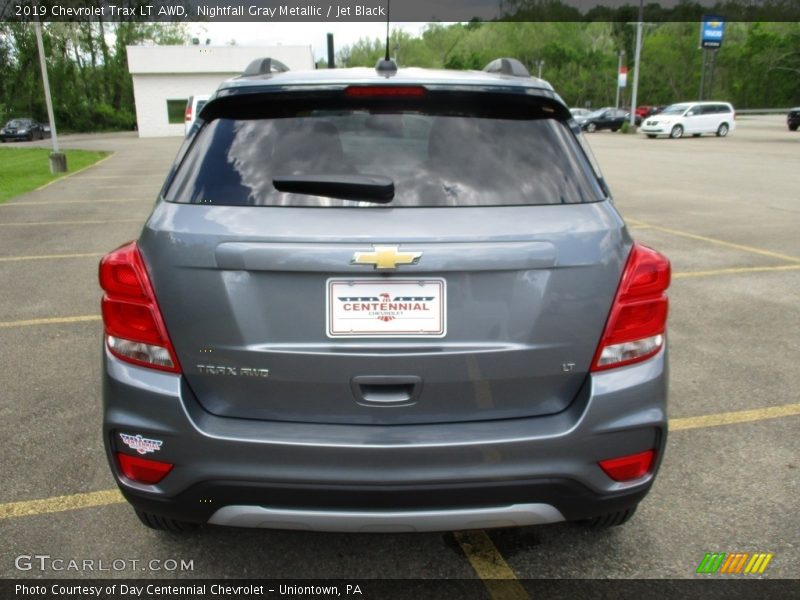 Nightfall Gray Metallic / Jet Black 2019 Chevrolet Trax LT AWD