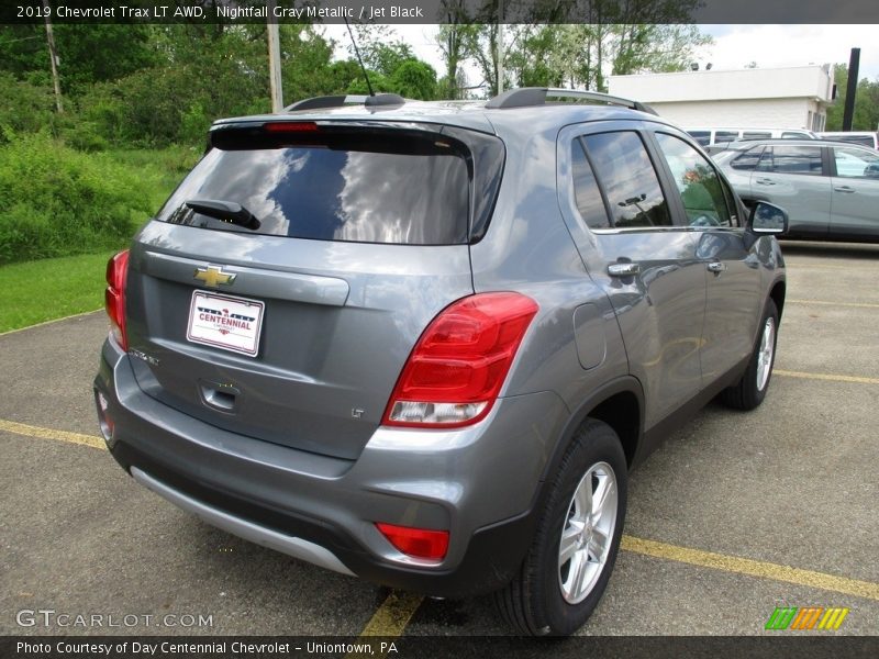 Nightfall Gray Metallic / Jet Black 2019 Chevrolet Trax LT AWD