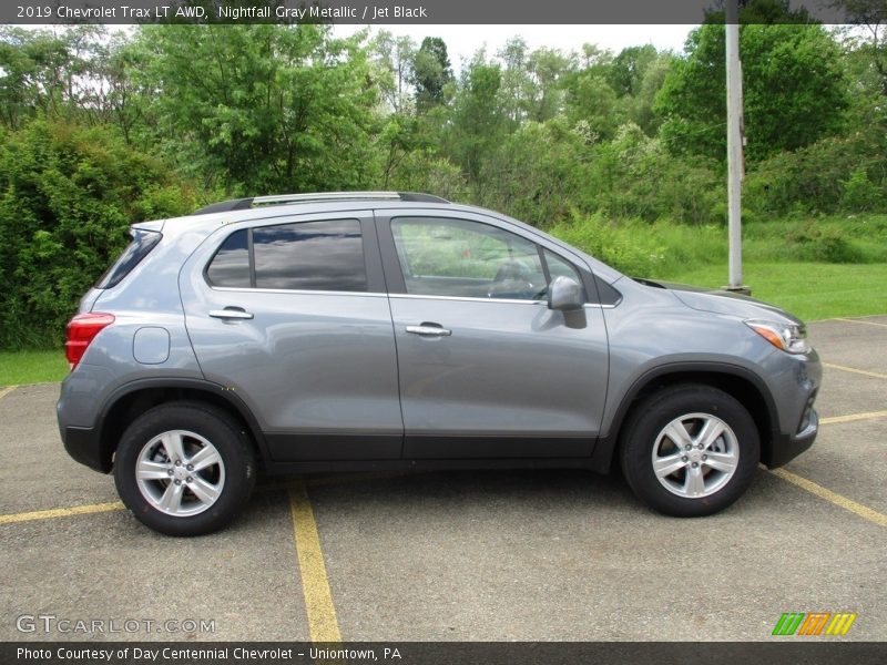 Nightfall Gray Metallic / Jet Black 2019 Chevrolet Trax LT AWD