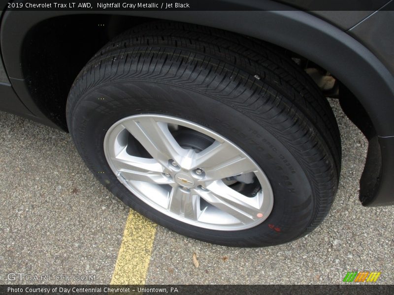 Nightfall Gray Metallic / Jet Black 2019 Chevrolet Trax LT AWD