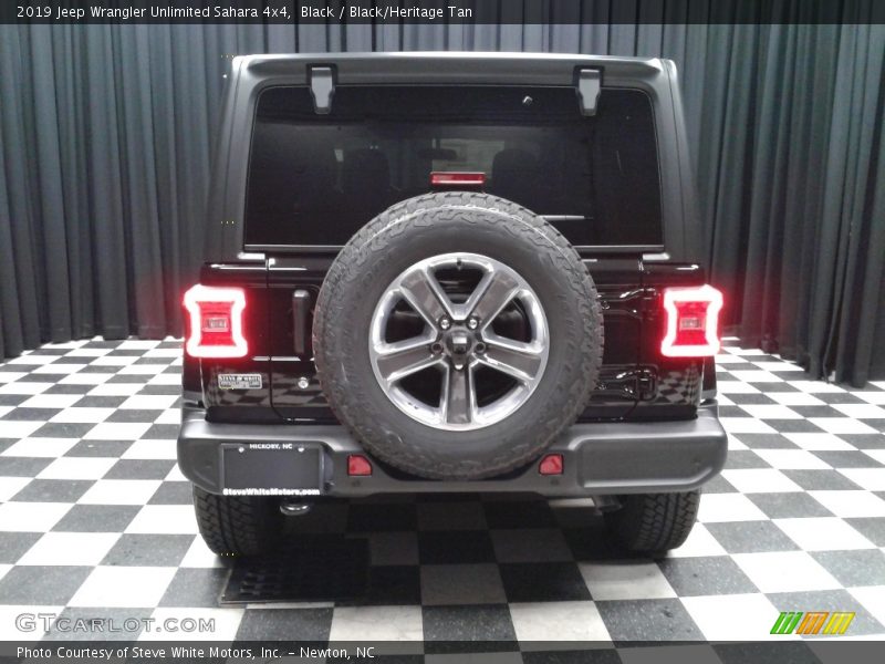 Black / Black/Heritage Tan 2019 Jeep Wrangler Unlimited Sahara 4x4