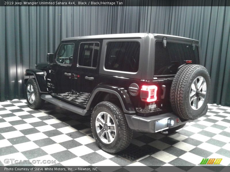 Black / Black/Heritage Tan 2019 Jeep Wrangler Unlimited Sahara 4x4