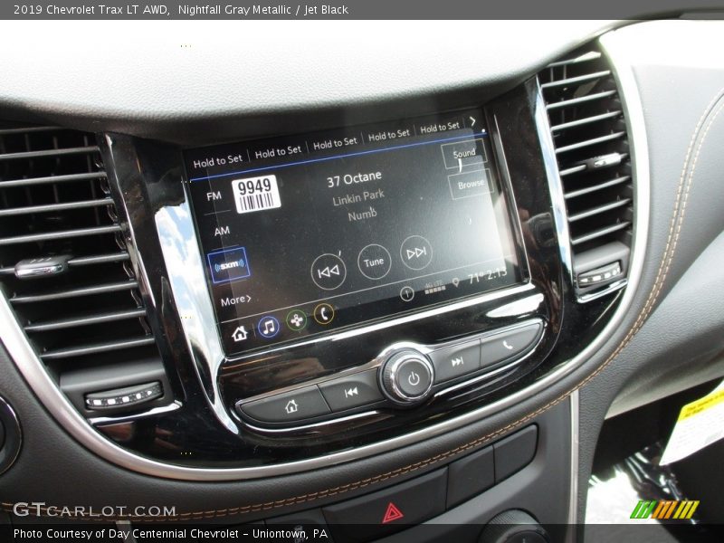 Nightfall Gray Metallic / Jet Black 2019 Chevrolet Trax LT AWD