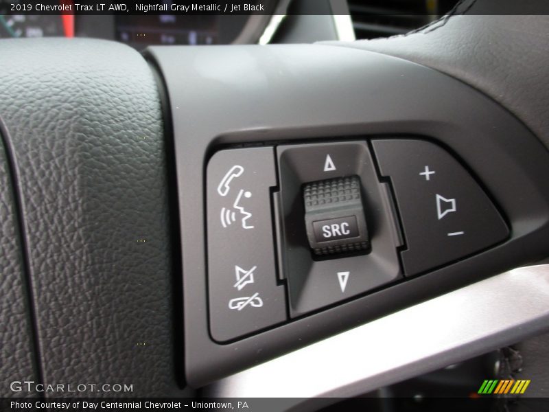 Nightfall Gray Metallic / Jet Black 2019 Chevrolet Trax LT AWD