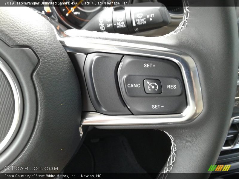 Black / Black/Heritage Tan 2019 Jeep Wrangler Unlimited Sahara 4x4